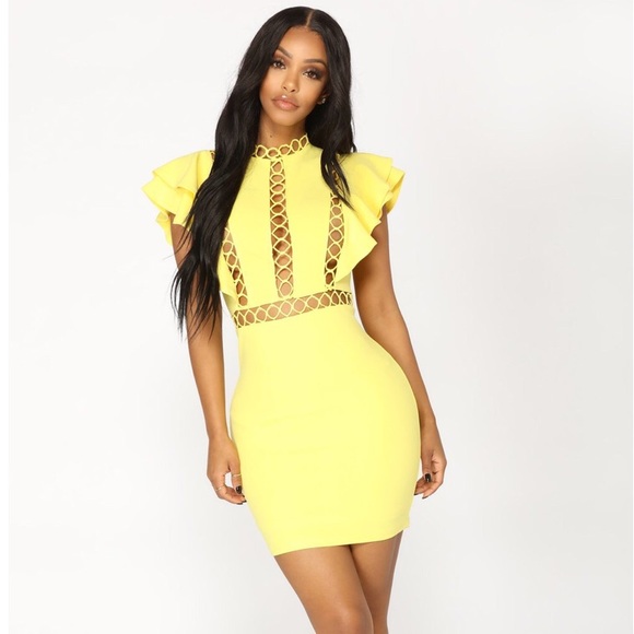 Fashion Nova Dresses & Skirts - Love You A Hole Lot Mini Dress